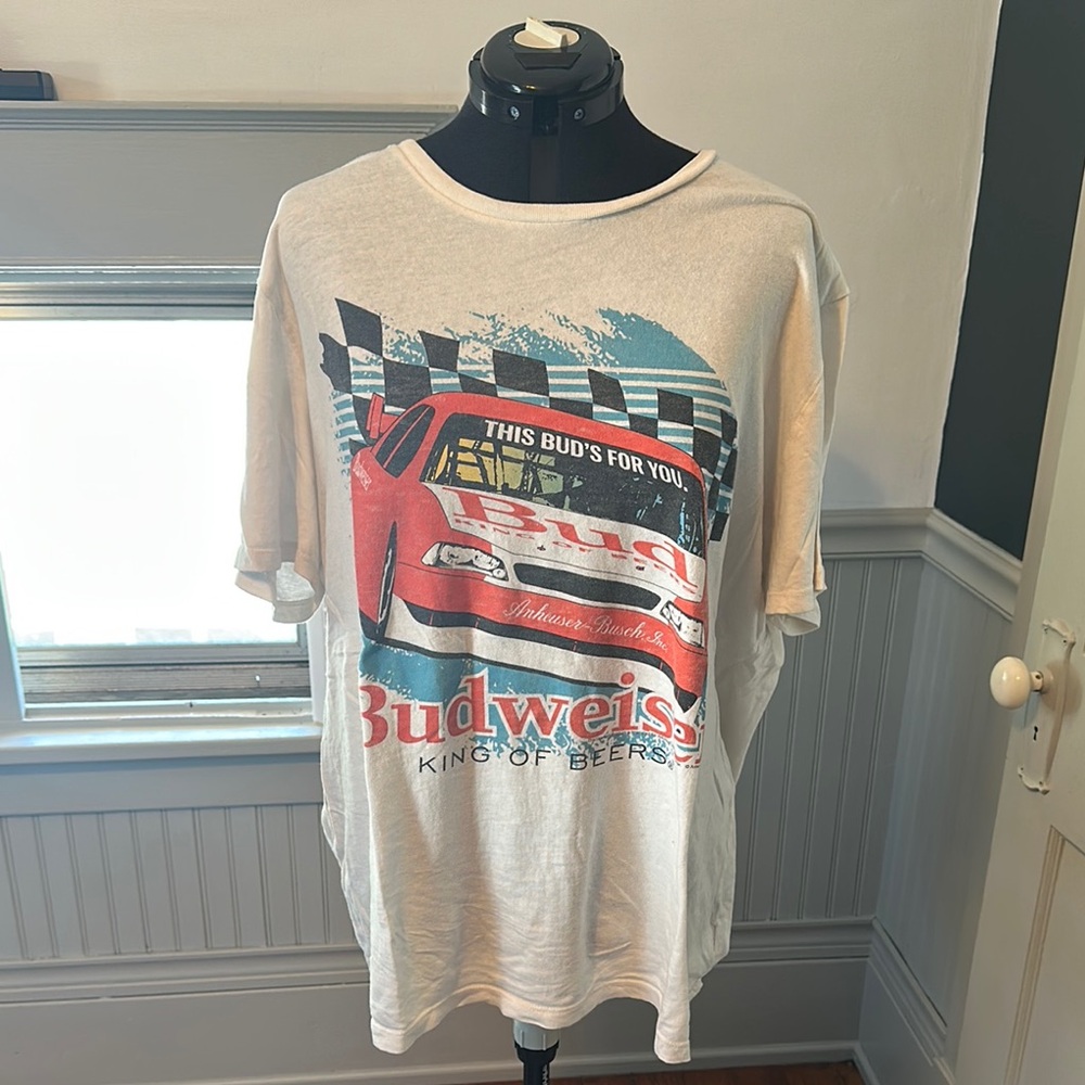 Old Navy Budweiser Racing Graphic Tee